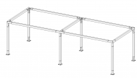 Pergola - modulární systém MOS120